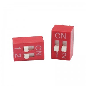 interruptor de inmersión xz-DSE-02RGA, interruptor DIP 2p para módulos de recepción de señal en el campo de los equipos de automoción de automotriz