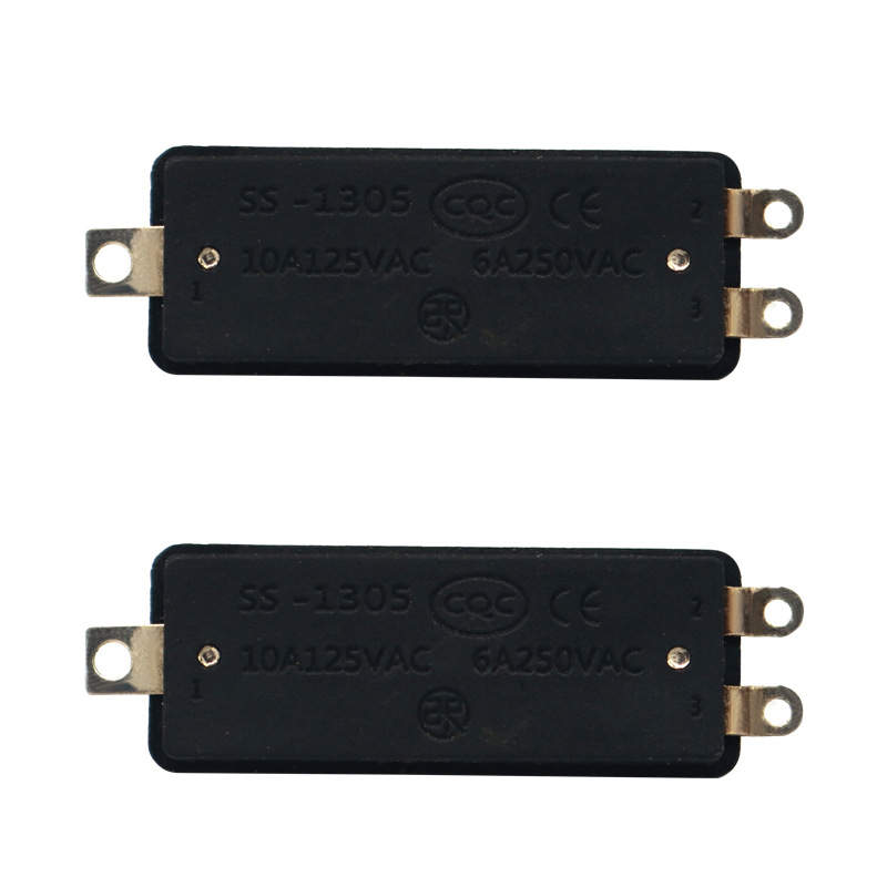 Interruptor de portaobjetos SS1305, secador de pelo, manta eléctrica, interruptor eléctrico del automóvil, interruptores denivel de corriente altas interruptores de deslizamiento