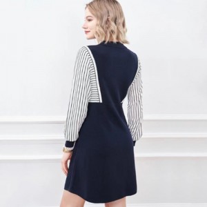 Pequeño otoño pequeño Collar de collar inverso Half cárdigan