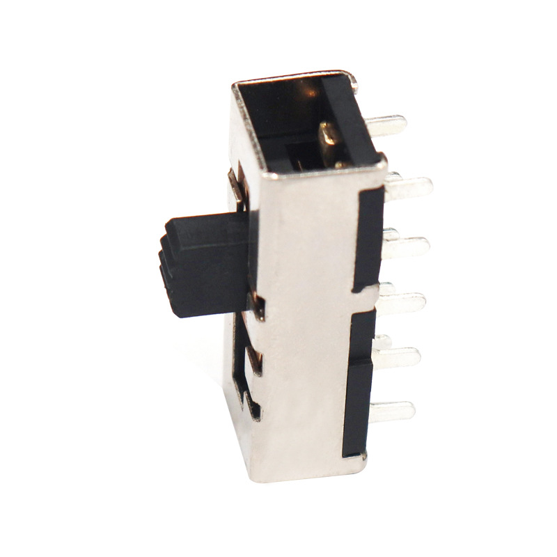 interruptor de portaobjetos SS24H25 sin orejas, alfileres cortos, extracción vertical, interruptor de audio de alta corriente, interruptor electrónico para electrodomésticos