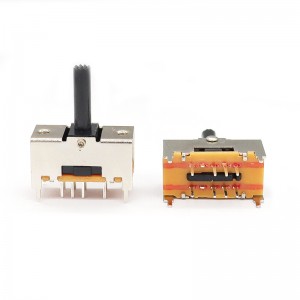 interruptor de deslizamiento TS23E02, doble-Fila 8-interruptor de swing de pasador, ruido-Cancelar auriculares y altavoces