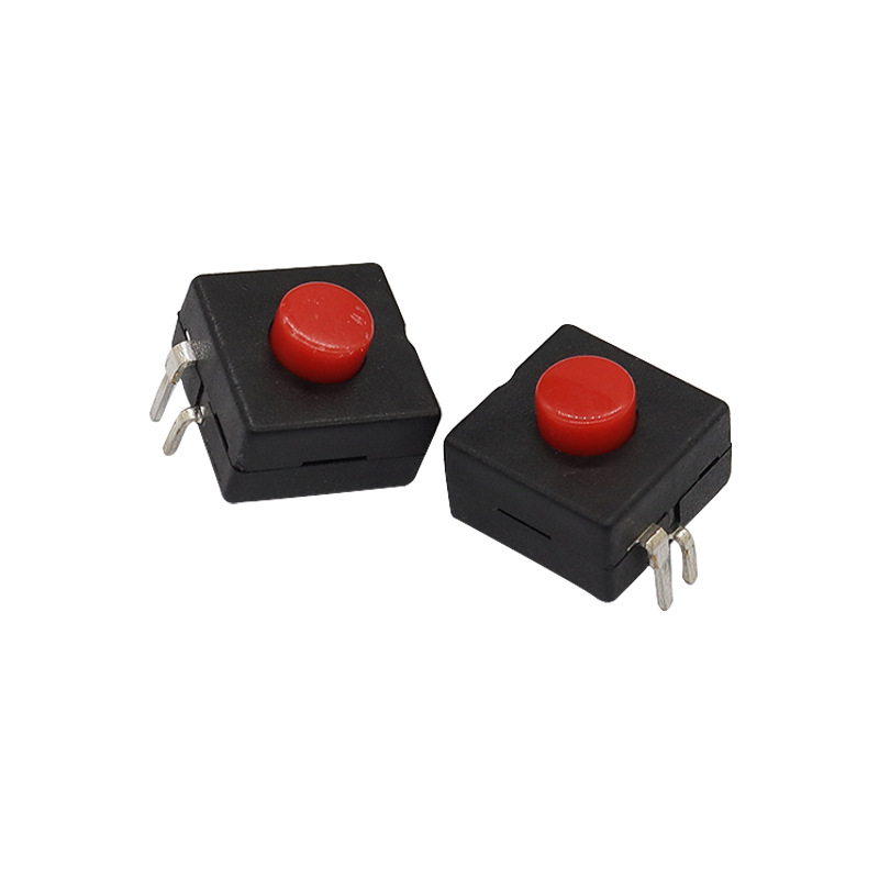 Push Switch HR12*12*9-2, interruptor de linterna, LED dos-encendido y apagado de encendido y apagado, restablecimiento de botón Micro Switch