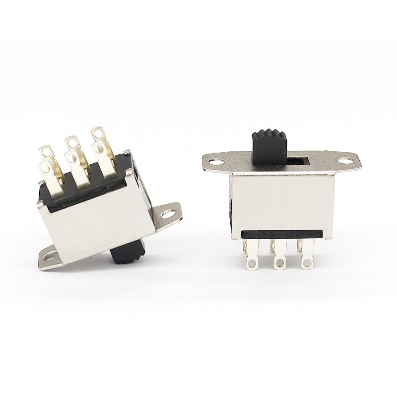 Slide Switch SS22G09 para el robot barrido es un doble-Fila 6-Pin Interruptor de reinicio de alternancia vertical