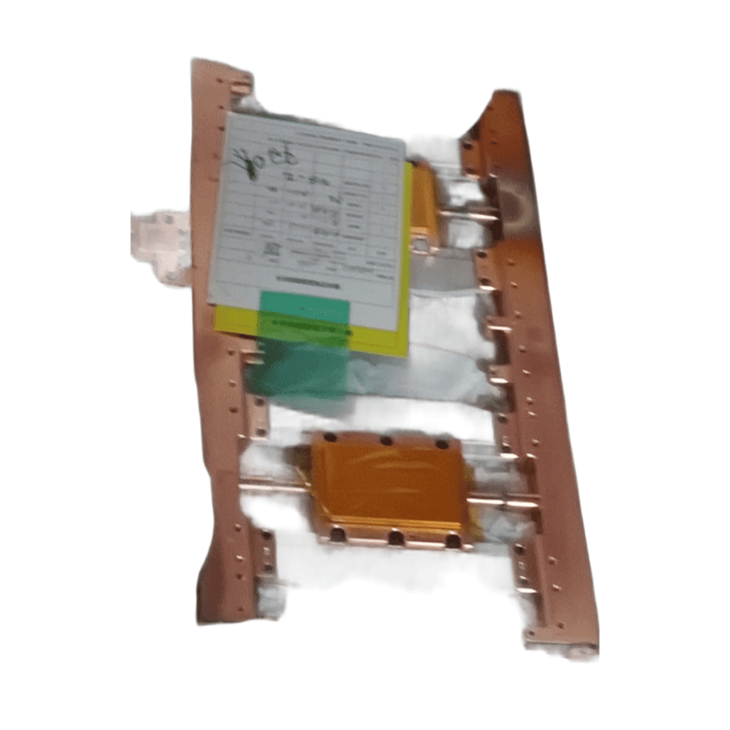 Radiador de dientes de pala