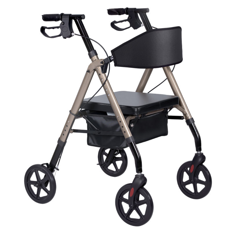 Rollator de aluminio 4258