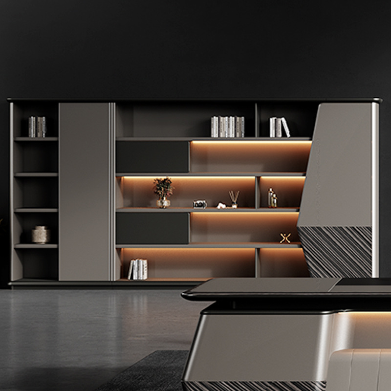 Modelo DBT006 Panel de lujo-gerente de estilo Escritorio ejecutivo único, presidente\Escritorio de oficina grande con juego de sillas de 's, escritorio Boss