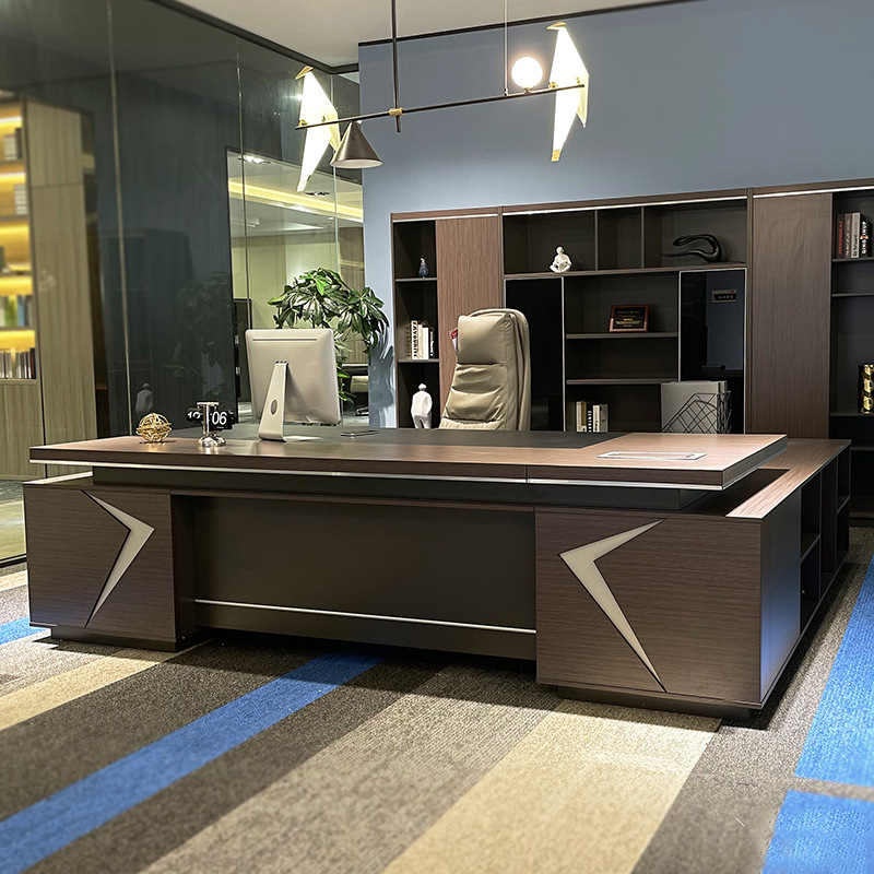 Modelo. 007 Escritorio ejecutivo individual de oficina, jefe/Presidente Mobiliario de Oficina, Gerente/Escritorio de supervisor, escritorio para computadora: el más vendido